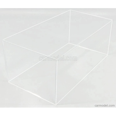 Tecnomodel Vetrina display box Only Transparent Cover Solo Copertura Trasparente Lungh.lenght Cm 30.8 X Largh.width Cm 16.2 X Alt.height Cm 12.3 altezza Interna Cm 11.3 Plexiglass 1:18