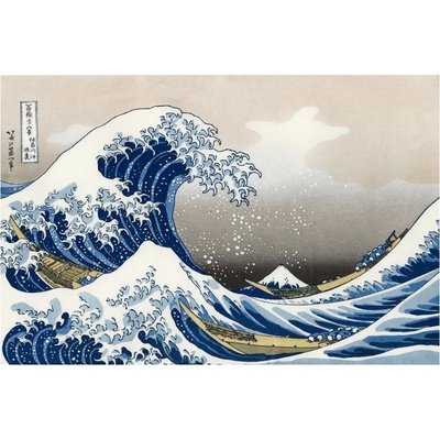 Piatnik - Puzzle Hokusai: The big wave II - 1 000 piese