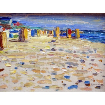 Fedkolor Живопис - репродукция 40x30 cm Holland - Beach Chairs, Wassily Kandinsky - Fedkolor (Holland, Beach Chairs_40x30)