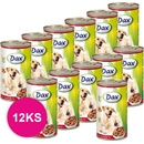 Dax Dog Hovädzie kúsky v omáčke 12 x 1240 g