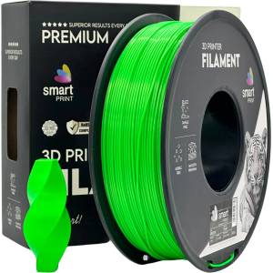 Smart Print FG-S59-E1, 3D филамент, PLA+, 1, 75 мм, 1000 г, Зелен (Green) (FG-S59-E1)