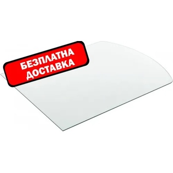 Image 1 of Стъклена подложка за камина 650 х 900 х 6мм - Правоъгълна (650 x 900 x 6)
