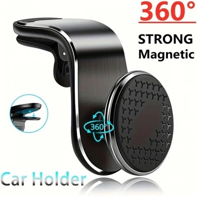 Висококачествена магнитна стойка за телефон в колата, въртяща се на 360 градуса