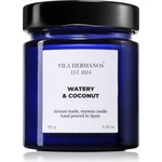 Vila Hermanos Apothecary Cobalt Blue Watery & Coconut ароматна свещ 150 гр