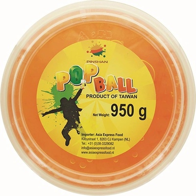 Pinshan Praskájící Boba kuličky s mangovou příchutí 950 g