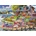 Bluebird Puzzle - Puzzle Lake View Cabin Mountain Time - 500 piese