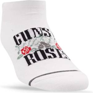 Perri´s socks чорапи PERRI'S SOCK - Guns N' Roses - ЛОГО LINER - БЯЛ - GRA401-100
