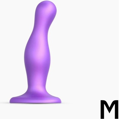 Strap-on-me Curvy M vlnitý přísavkový dildo