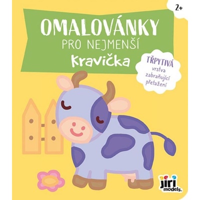 Jiri Models Omalovánky pro nejmenší Kravička