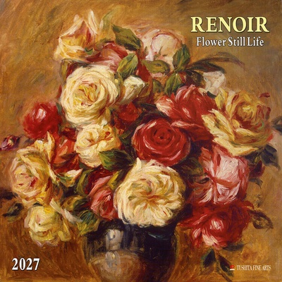 TUSHITA Renoir Kvetinové zátišie 16 mesačný, 30 x 30 cm 2027