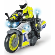 Dickie Policejní motocykl 17 cm s jezdcem