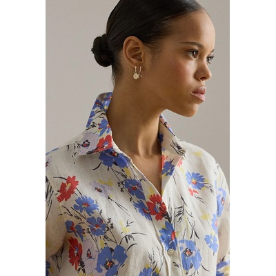 Ralph Lauren риза дамска ленена (200P10128)