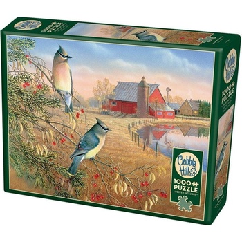 Cobble Hill Cedar Waxwings 1000 dielov