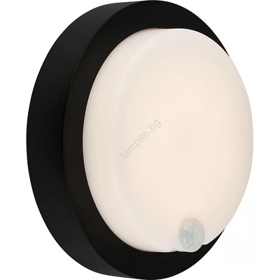 Briloner - LED акумулаторно външно стен��но осветително тяло със сензор LED/4W/5V 4400 mAh IP44 черно (BL2137)