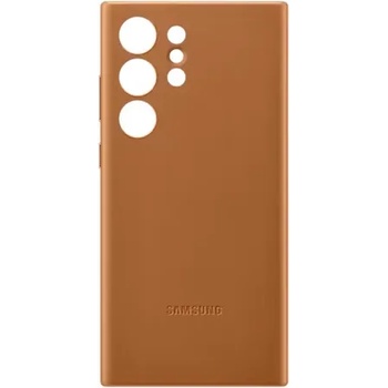 Image 1 of Samsung Galaxy S23 Ultra S918 Leather Case camel (EF-VS918LAEGWW)