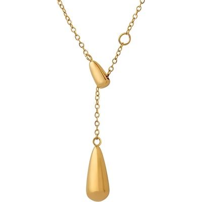 HARAHU Колие ca-28452 - Златен kp28452 (ca-28452)