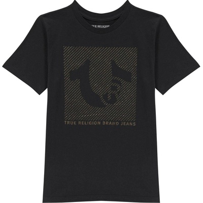 True Religion Foil T-Shirt Černá