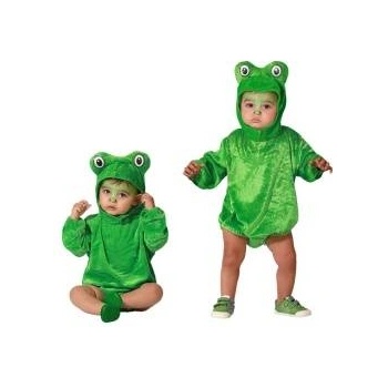 BigBuy Carnival Маскировъчен костюм за бебета Жаба Размер 6-12 месеца
