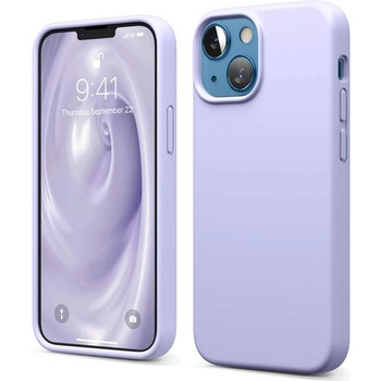 elago Soft Silicone Case - силиконов (TPU) калъф за iPhone 13 mini (лилав)