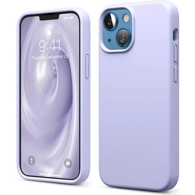 elago Soft Silicone Case - силиконов (TPU) калъф за iPhone 13 mini (лилав)