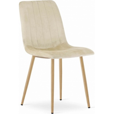 Signal Lava béžová / nohy v barvě dřeva