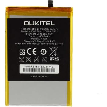 Image 1 of OUKITEL Батерия 6080mAh за Oukitel K6000 Plus