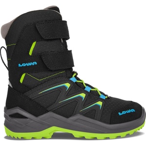 Lowa Детски зимни ботуши Lowa Kid's Maddox Warm GTX Hi Junior Winter boots - Black / Lime - размер 31 (EU) (702-3552-0219)