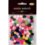 Galeria Hobby Acrylic Pompons Color Mix 10mm 100pcs