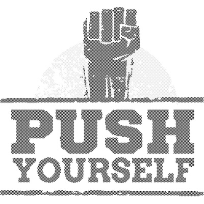 ZUTY Bodkovanie - PUSH YOURSELF Rámovanie: bez rámu a bez vypnutia plátna, Rozmer: 40x50 cm