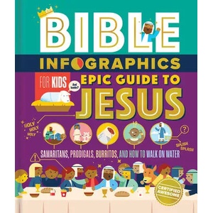 Bible Infographics for Kids Epic Guide to Jesus: Samaritans, Prodigals, Burritos, and How to Walk on Water | Harvest House Publishers (ISBN: 9780736984218)