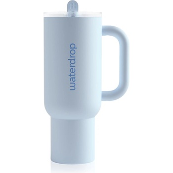 Waterdrop Explorer Tumbler неръждаема термочаша със сламка (лимитирана серия) Ice Blue 1100ml