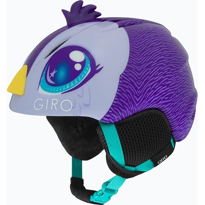 Giro Детска скиорска каска Giro Launch Plus purple penguin