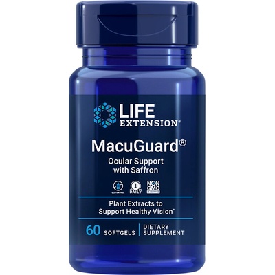 MacuGuard® Ocular Support with Saffron/ В подкрепа на зрението х 60 софтгел капсули (01992 LE)