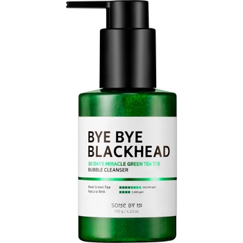 Some By Mi Bye Bye Blackhead 30 Days Miracle Green Tea Tox Bubble Cleanser Почистващ гел унисекс 120gr