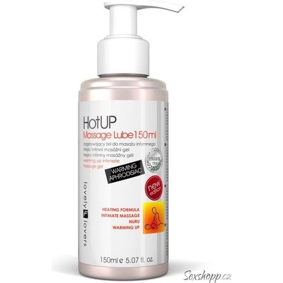 Lovely Lovers HotUP Massage Lube 150ml