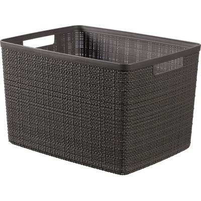 Curver JUTE 245716 Úložný kôš 20 l sivý