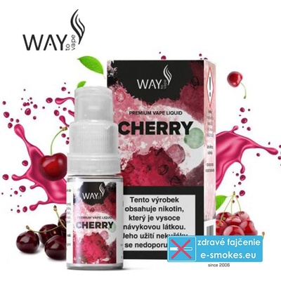 WAY to Vape Cherry 10 ml 18 mg