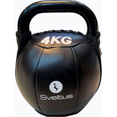 Sveltus Кетълбел Sveltus Soft PU 4 kg black