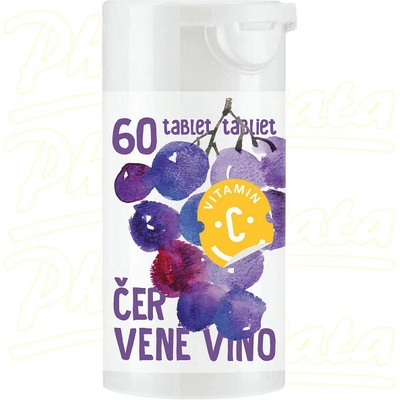 Rapeto C-Vitamin 200 mg Červené víno se sukralózou 60 tablet