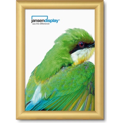 Jansen Display Klaprám A4 profil 25, zlatý elox, 241 x 328 mm
