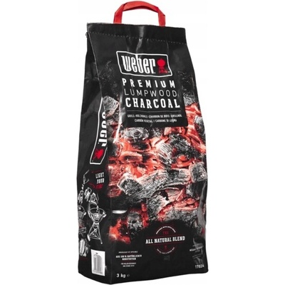 Weber Dřevěné uhlí Premium Lumpwood 3 kg – Zboží Mobilmania