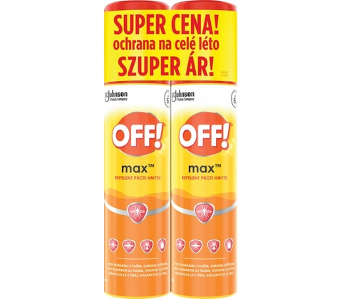 Off! Max spray 2 x 100 ml