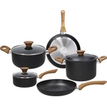 Tognana Комплект съдове за готвенеgrancucina rock in, 8 части, дървесен (v979119rkwda)