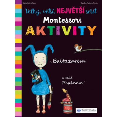 Velký, větší, NEJVĚTŠÍ sešit Montessori aktivity
