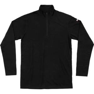 Devold Мъжко мериносово термобельо Devold Breeze Plus Merino 200 Zip Neck Merino base layer - Black - размер XXL (015-2152-0115)