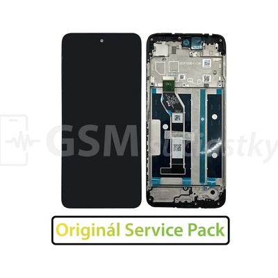 LCD Displej + Dotykové sklo + Rám Motorola Moto E15, G05