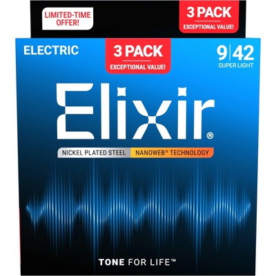 Elixir 16566 3-Pack