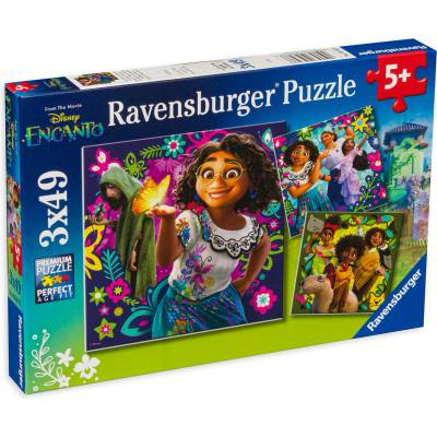 Ravensburger Пъзел Ravensburger от 3 x 49 части - Дисни Енканто (5657)