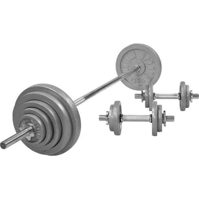 Gorilla Sports Činkový set liatina 100 kg