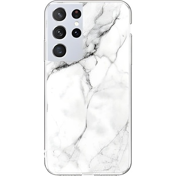 Wozinsky Силиконов калъф Wozinsky Marble за Samsung Galaxy S21 Plus 5G/Galaxy S30 Ultra - Бял KP10065 (10065)